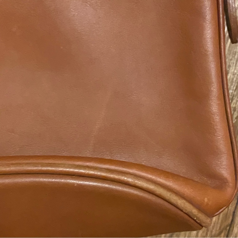 Vintage Coach Fletcher Purse Shoulder Bag Legacy Brown Leather 11x7x4 J7M 4150 - Picture 9 of 11